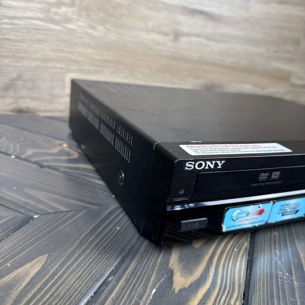 Sony RDR-VX555 DVD/VCR Player Recorder Combo HDMI PARTIALLY WORKING - FOR REPAIR
